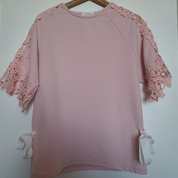 🌸J.Dress - Pink Cut Out Top - Size L - Picture 1 of 9
